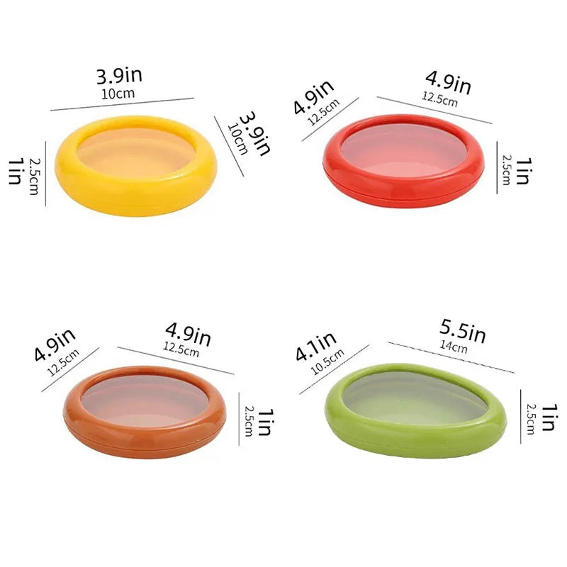 Caixa de Armazenamento de Frutas de Silicone