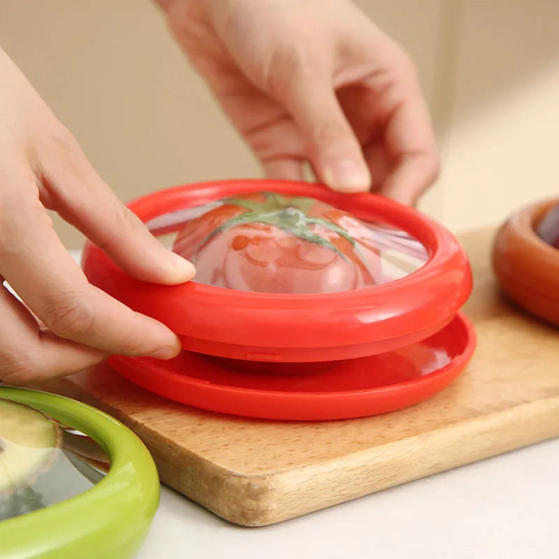 Caixa de Armazenamento de Frutas de Silicone