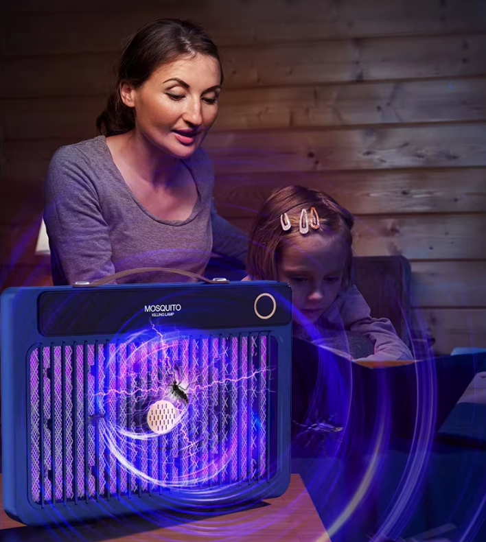 Armadilha Elétrica para Mosquitos 2000mAh