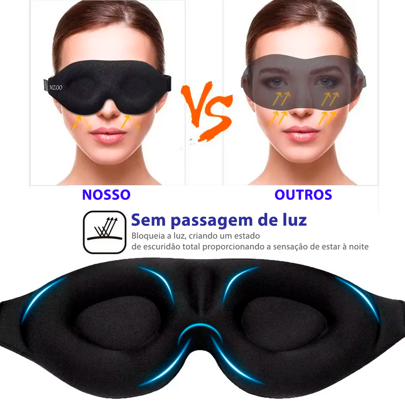 Máscara de Dormir Confortável